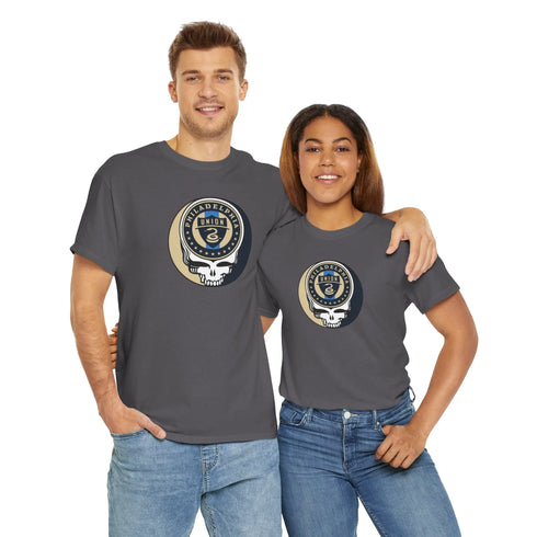 Philadelphia Union Grateful Dead T-Shirt - MLS Soccer StealieShop