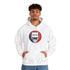 Wyoming Map Stealie Grateful Dead Hoodie