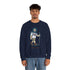 Grateful Dead - Hikin' Jerry | Life is dead. Crewneck Sweatshirt - StealieShop