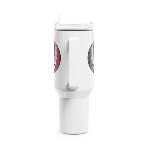 Grateful Dead - University of Arkansas Stealie "Fat Man" Tumbler, Double Insulated 40oz Travel Mug - StealieShop