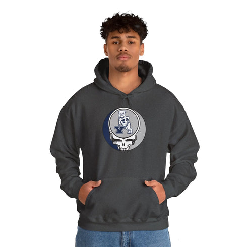 Yale University Grateful Dead Steal Your Face Unisex Hoodie - StealieShop