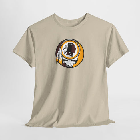 Washington Redskins Classic Stealie Grateful Dead T-Shirt