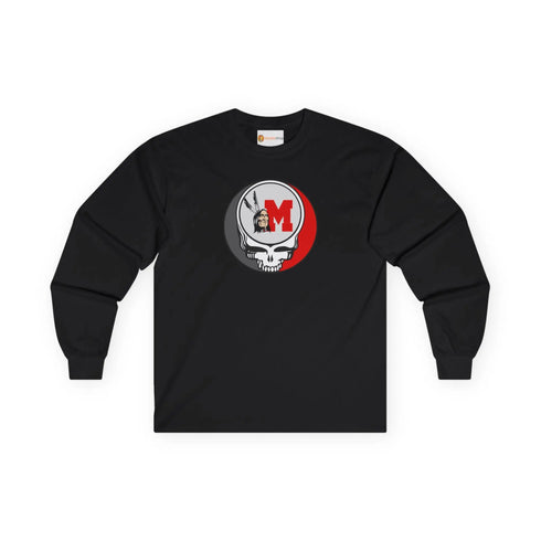 Miami of Ohio Redskins Grateful Dead Long Sleeve Tee StealieShop