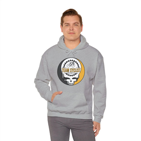Grateful Dead - Team Syclist Heavy Blend��� Hooded Sweatshirt - StealieShop