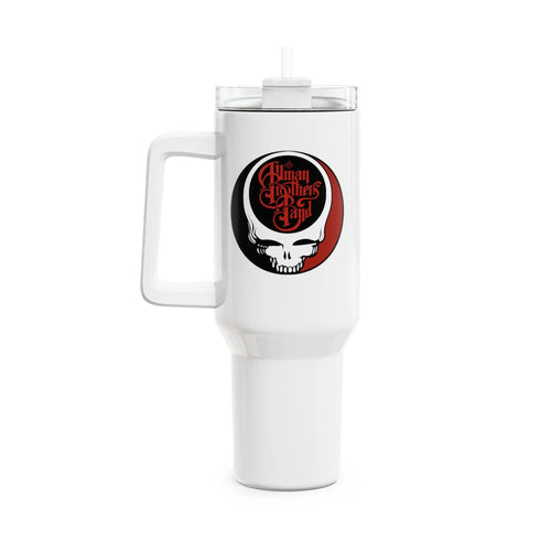 Grateful Dead - Allman Brothers Stealie "Fat Man" Tumbler, Double Insulated 40oz Travel Mug - StealieShop