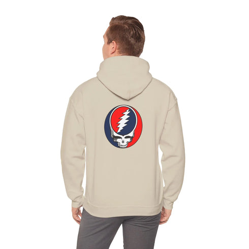 Grateful Dead - Classic Stealie Back Print Grateful Dead Hoodie - StealieShop