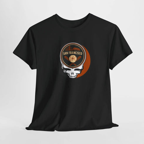 Grateful Dead - San Francisco Giants Classic Stealie T Shirt - MLB - StealieShop