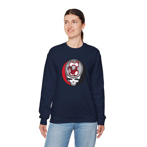 Grateful Dead - Cortland State University Stealie Crewneck Sweatshirt - StealieShop