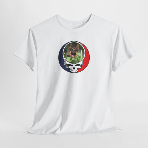 Custom Dog Stealie Unisex Grateful Dead T-Shirt (43)