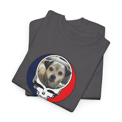 Custom Dog Stealie Unisex Grateful Dead T-Shirt (47)