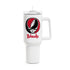 Grateful Dead - University of Nebraska Stealie "Fat Man" Tumbler, Double Insulated 40oz Travel Mug - StealieShop