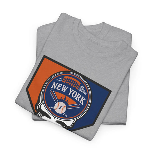 Grateful Dead - Home Run Collection: New York Edition Classic Stealie T-Shirt - MLB - StealieShop