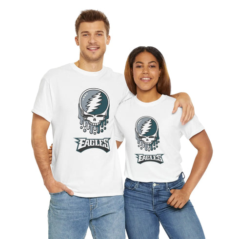 Philadelphia Eagles Grateful Dead Steal Your Face T-Shirt StealieShop