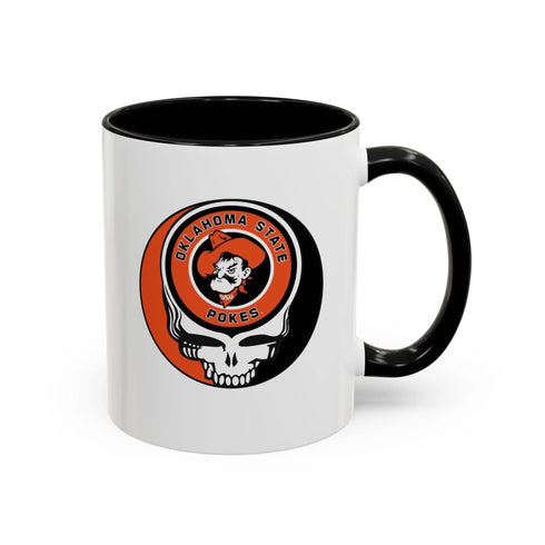 Oklahoma State University Grateful Dead Stealie Coffee Mug (11oz or 15oz) - StealieShop