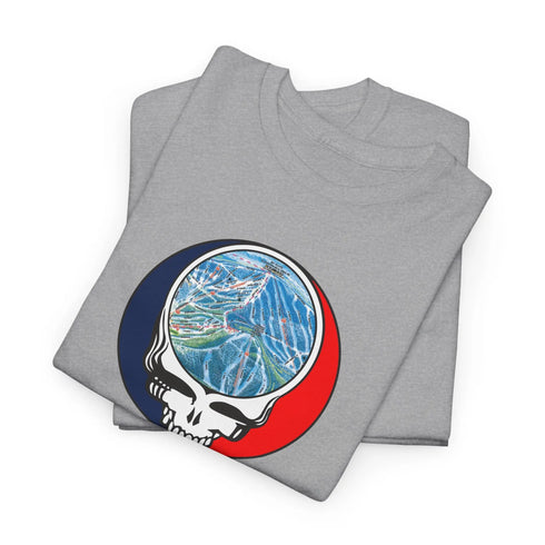 Ride Tahoe Trail Map Stealie Grateful Dead T-Shirt