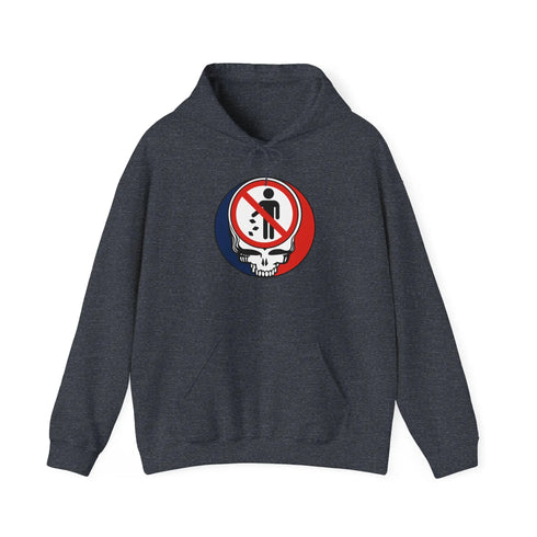 Litter Sucks Grateful Dead Hooded Sweatshirt StealieShop