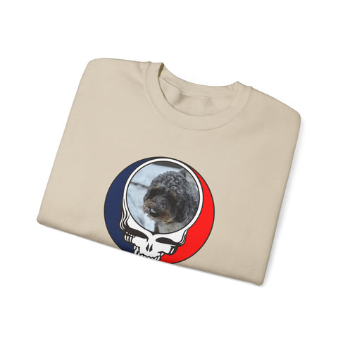 Custom Dog Stealie Crewneck Sweatshirt (142)