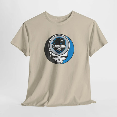 Grateful Dead - Carolina Panthers Grateful Dead Steal Your Face T-Shirt - NFL - StealieShop