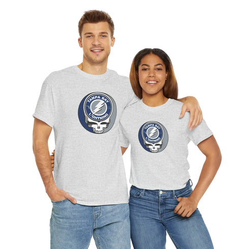Tampa Bay Lightning Grateful Dead Steal Your Face T-Shirt - NHL StealieShop
