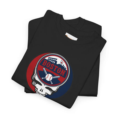 Grateful Dead - Boston Red Sox Grateful Dead Steal Your Face T-Shirt - StealieShop