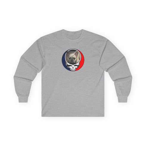 Custom Dog Stealie Grateful Dead Long Sleeve Tee (59)