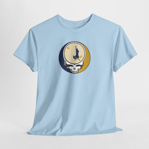 New York "Unofficial" State Flag Stealie Grateful Dead T-Shirt