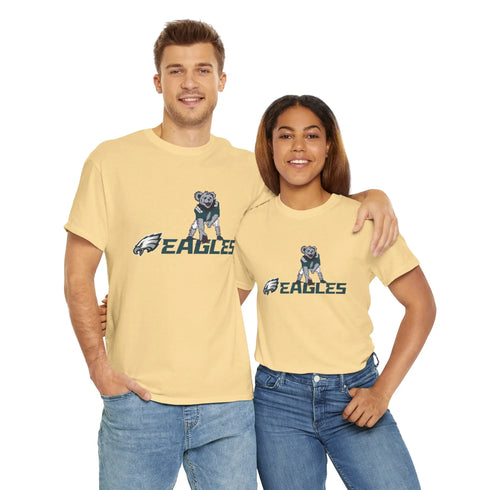Philadelphia Eagles Dancing Bear Grateful Dead T-Shirt - NFL - StealieShop
