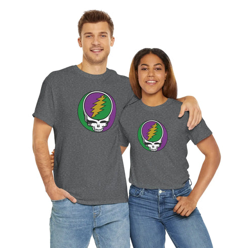 Mardi Gras Grateful Dead T-Shirt StealieShop