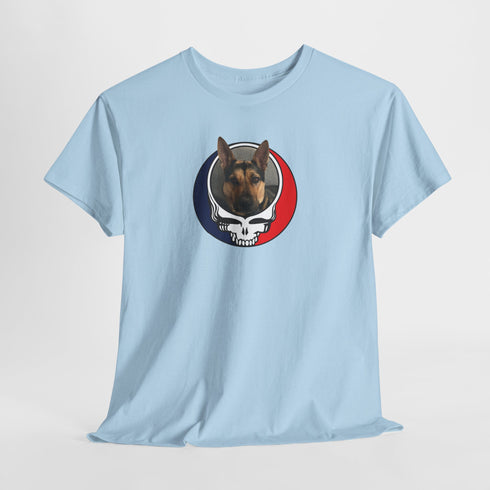 Custom Dog Stealie Unisex Grateful Dead T-Shirt (95)