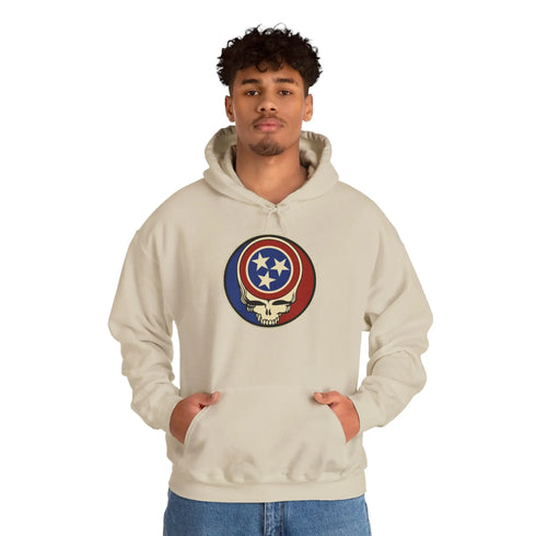 Grateful Dead - Tennessee State Flag Grateful Dead Unisex Heavy Blend Hoodie - StealieShop