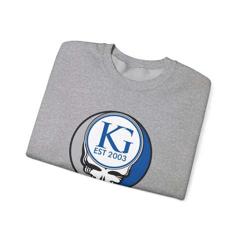Grateful Dead - Custom KG Stealie Crewneck Sweatshirt - StealieShop