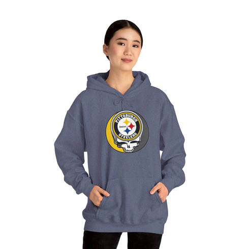 Pittsburgh Steelers Grateful Dead Hoodie StealieShop