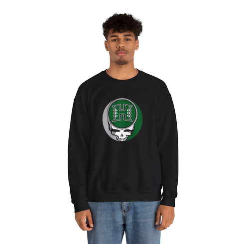 Grateful Dead - University of Hawaii Stealie Crewneck Sweatshirt - StealieShop