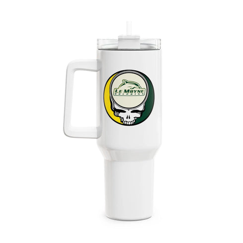 Grateful Dead - Le Moyne College Stealie "Fat Man" Tumbler, Double Insulated 40oz Travel Mug - StealieShop