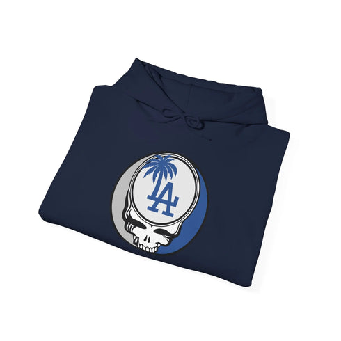 Grateful Dead - Los Angeles Dodgers Grateful Dead Unisex Heavy Blend Hoodie - StealieShop