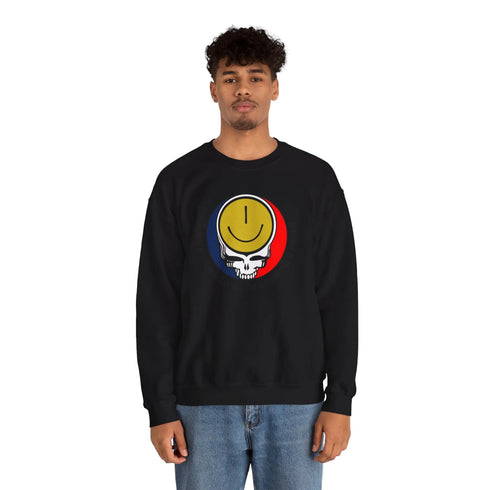Longmeadow, MA Grateful Dead Stealie Crewneck Sweatshirt StealieShop