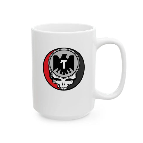 Grateful Dead - Tecate Stealie Ceramic Coffee Mug - StealieShop