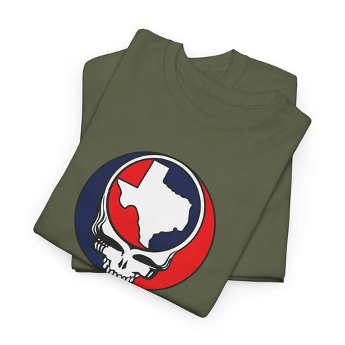 Texas Map Stealie Grateful Dead T-Shirt
