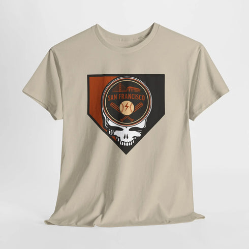 Grateful Dead - Home Run Collection: San Francisco Edition Classic Stealie T Shirt - MLB - StealieShop