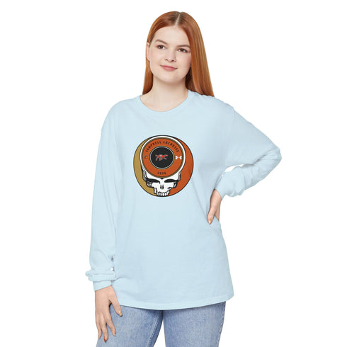 Campbell Lacrosse Garment-Dyed Long Sleeve T-Shirt