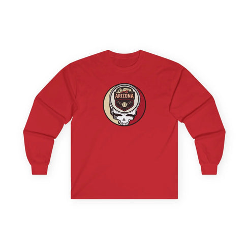 Grateful Dead - Arizona Diamondbacks Classic Stealie Long Sleeve Tee - MLB - StealieShop