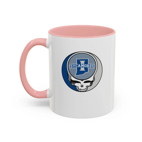 Indiana State University Grateful Dead Stealie Coffee Mug (11oz or 15oz) - StealieShop