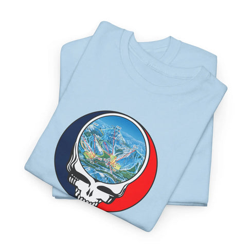 Sugarbush Trail Map Stealie Grateful Dead T-Shirt
