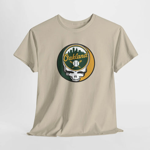 Grateful Dead - Oakland A's Grateful Dead T-Shirt - MLB - Athletics - StealieShop