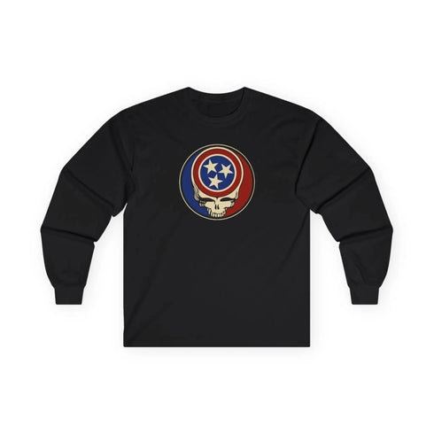 Grateful Dead - Tennessee State Flag Stealie Unisex Ultra Cotton Long Sleeve Tee - StealieShop