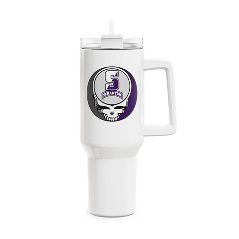 Grateful Dead - University of Scranton Stealie "Fat Man" Tumbler, Double Insulated 40oz Travel Mug - StealieShop