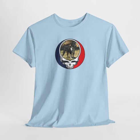 Custom Dog Stealie Unisex Grateful Dead T-Shirt (121)