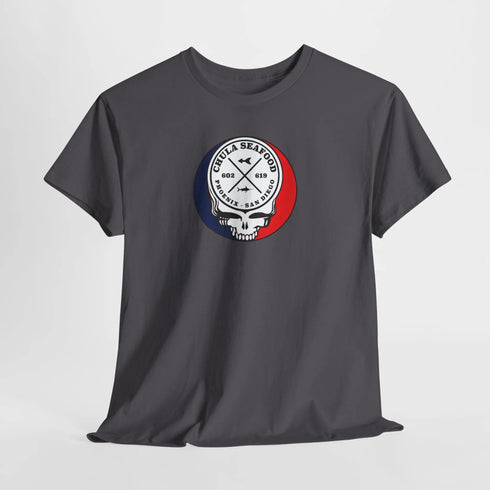 Grateful Dead - Cula Seafood Steal Your Face Grateful Dead Grateful Dead T-Shirt - StealieShop