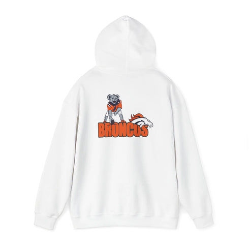 Denver Broncos Dancing Bear Unisex Hoodie - NFL - StealieShop