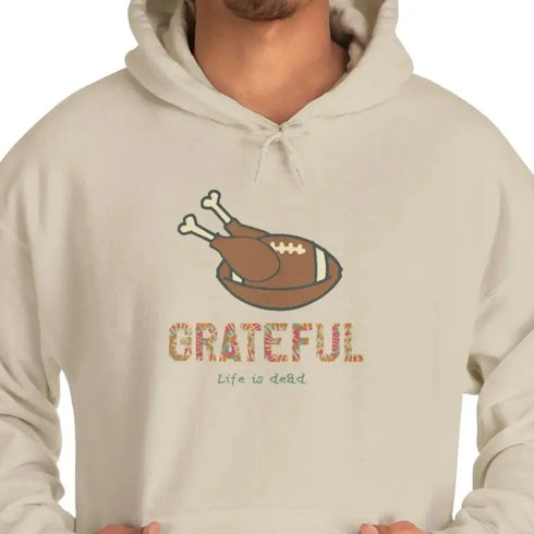 Life is dead. Turkey Day Unisex Heavy Blend Hoodie - Thanksgiving